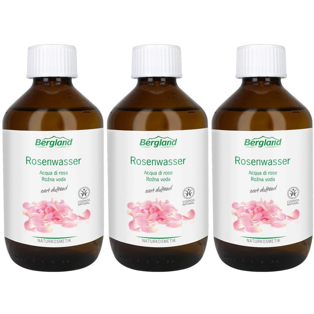 Rosenwasser x3 3x250 ml Lösung