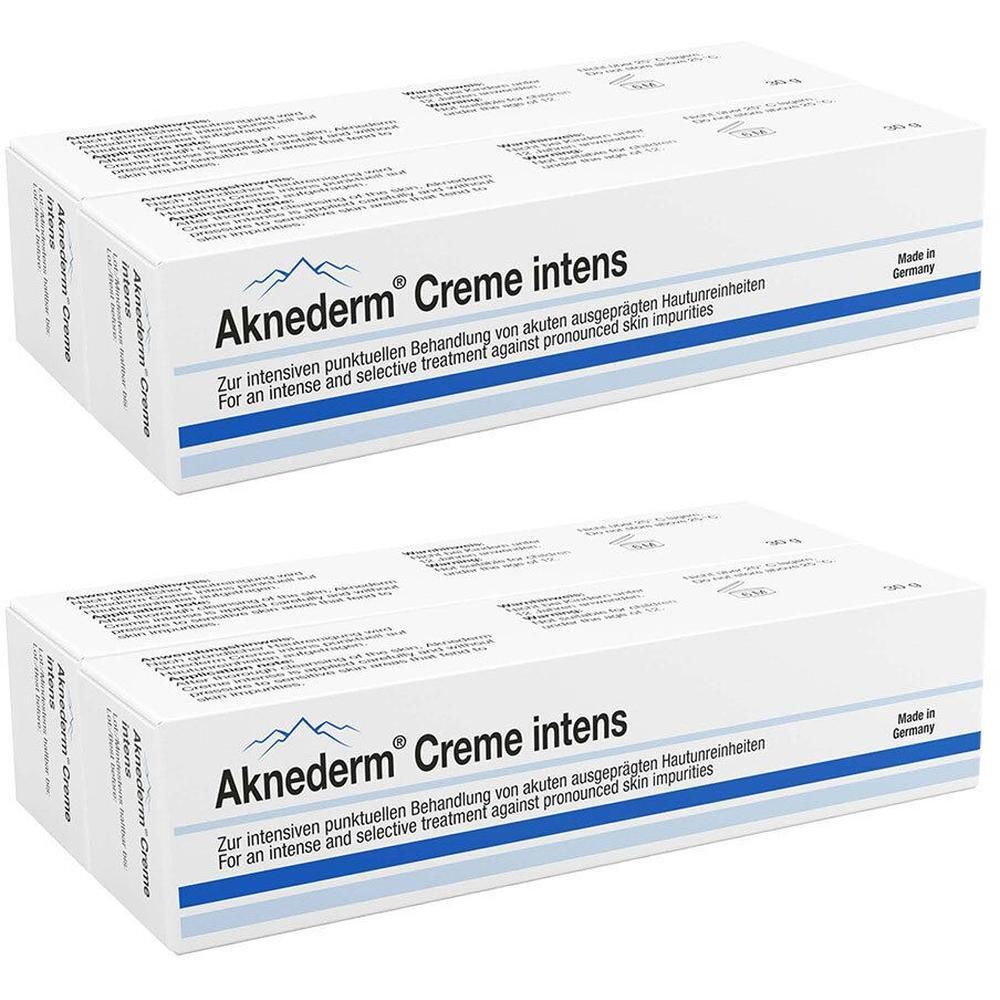 Aknederm Creme intens x2 2x2x30 g