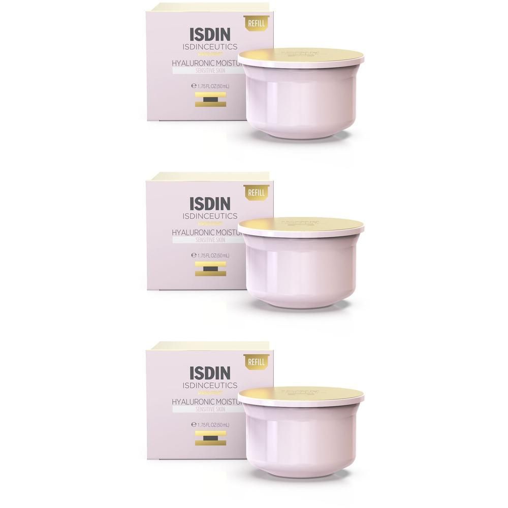Isdin Isdinceutics Hyal.Moisture empfind.Cr.Refill x3 3x50 g Creme