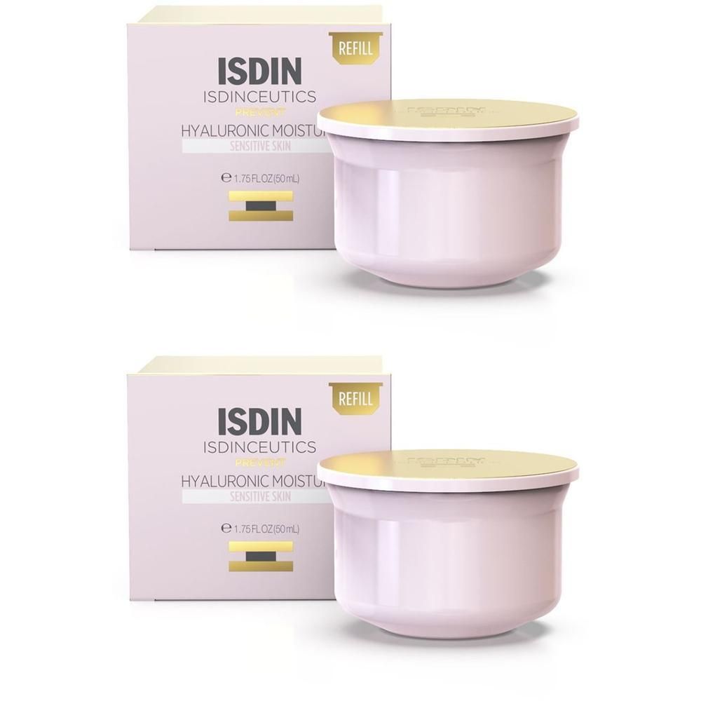 Isdin Isdinceutics Hyal.Moisture empfind.Cr.Refill x2 2x50 g Creme