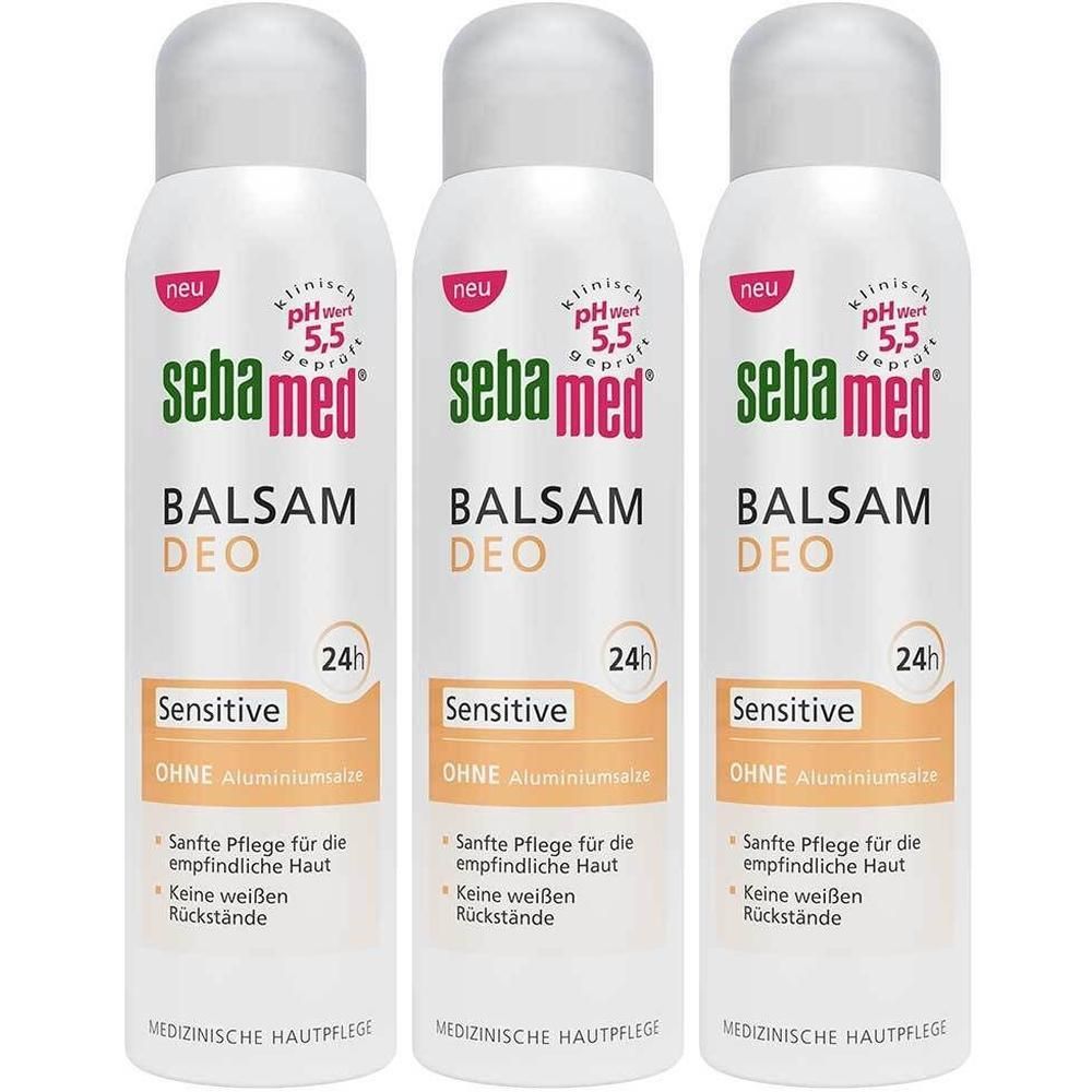 Sebamed Balsam Deo Sensitive Aerosol x3 3x150 ml Deospray