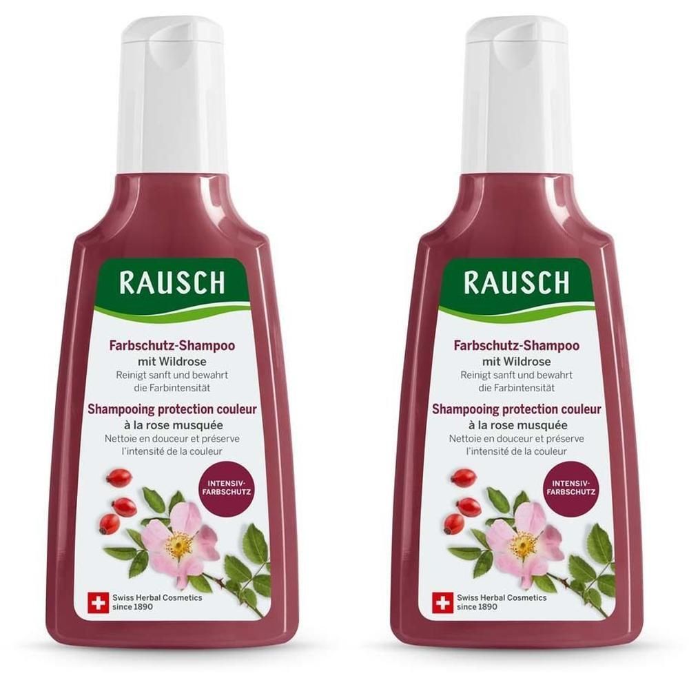 Rausch Farbschutz-Shampoo mit Wildrose x2 2x200 ml Shampoo