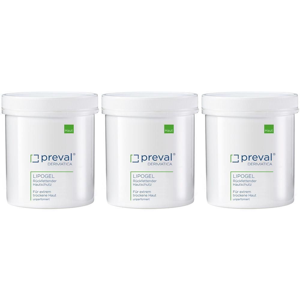 Preval Lipogel x3 3x400 g Gel