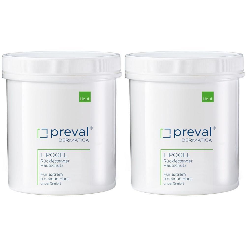 Preval Lipogel x2 2x400 g Gel