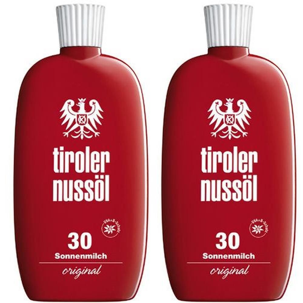 Tiroler Nussöl orig.Sonnenmilch wasserf.LSF 30 x2 2x150 ml Milch