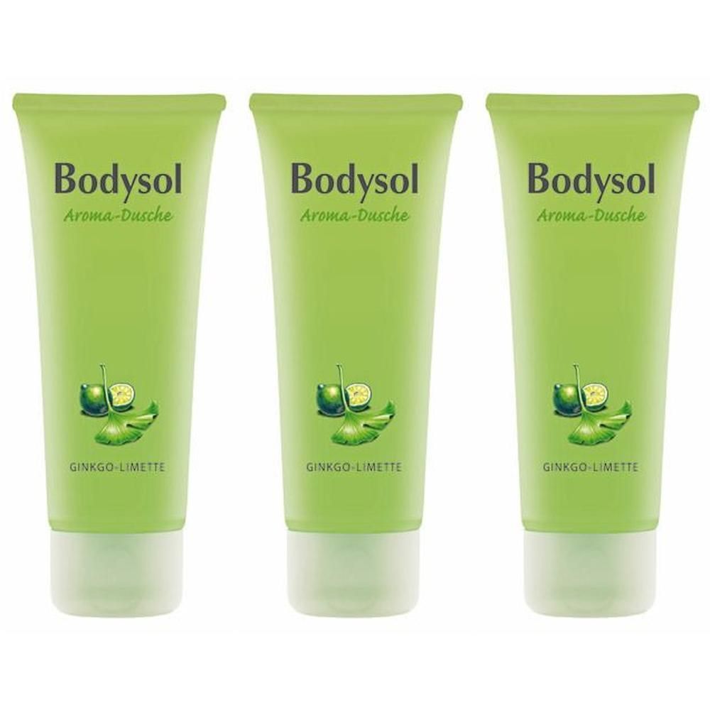 Bodysol Aroma Duschgel Ginkgo Limette x3 3x250 ml