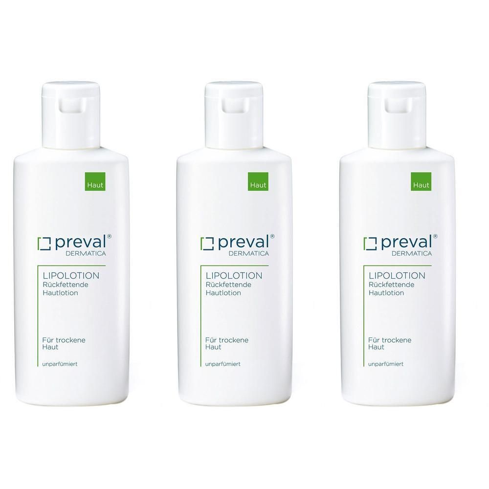 Preval Lipolotion x3 3x500 ml Lotion