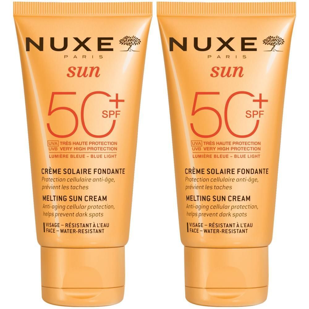 Nuxe Sun Sonnencreme Gesicht LSF 50 x2 2x50 ml Creme