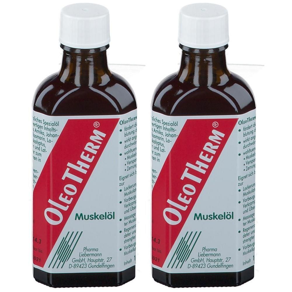 Oleotherm Muskelöl x2 2x100 ml Öl