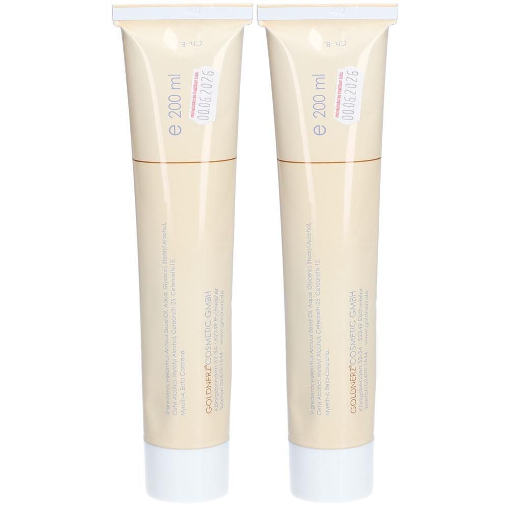 Goldnerz Pflegecreme ohne Duftstoff x2 2x200 ml Creme