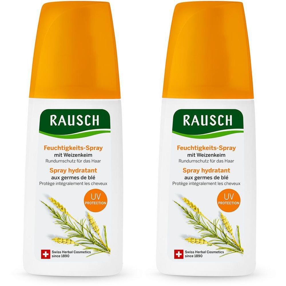 Rausch Feuchtigkeits-Spray mit Weizenkeim x2 2x100 ml Spray