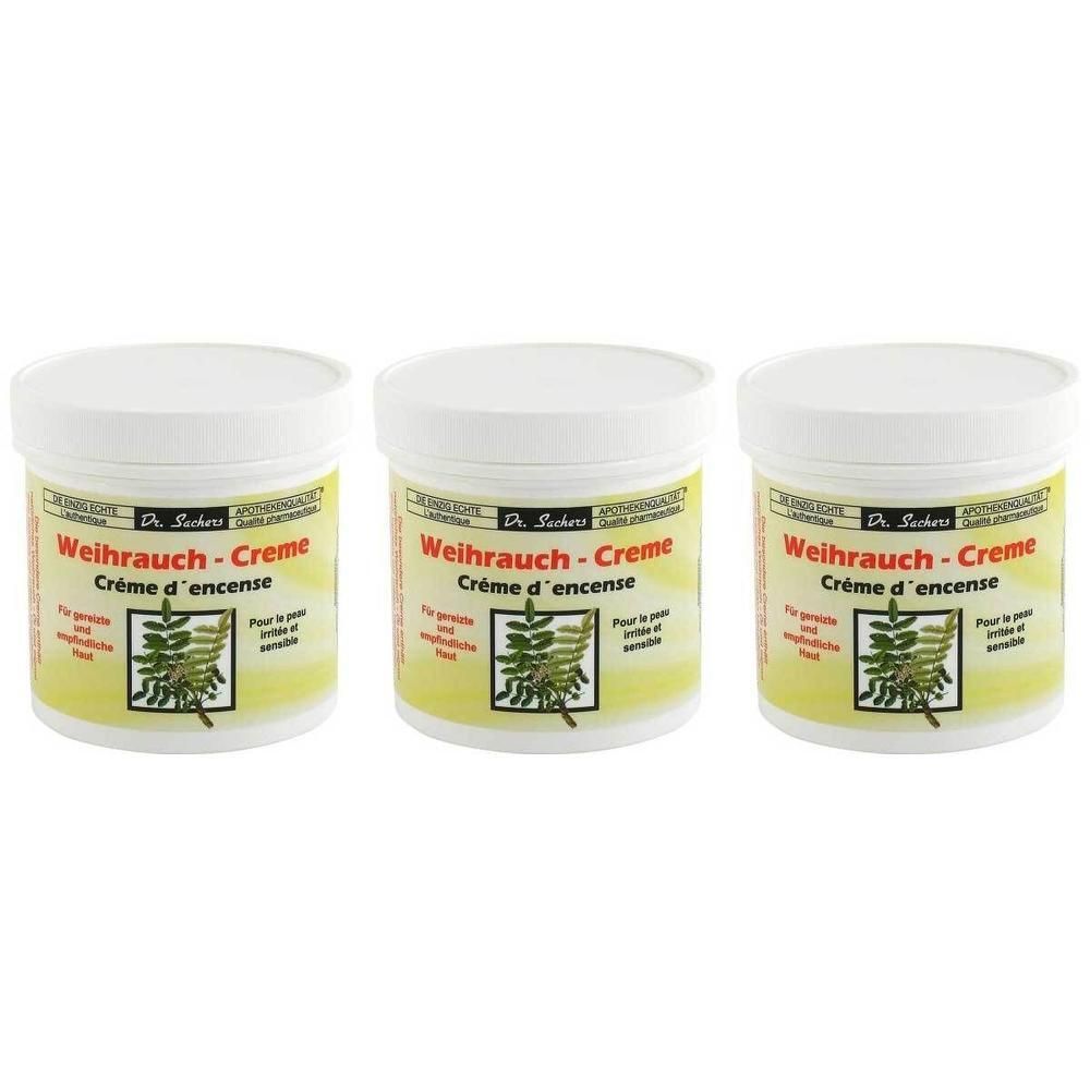 Weihrauch Creme im Tiegel x3 3x250 ml