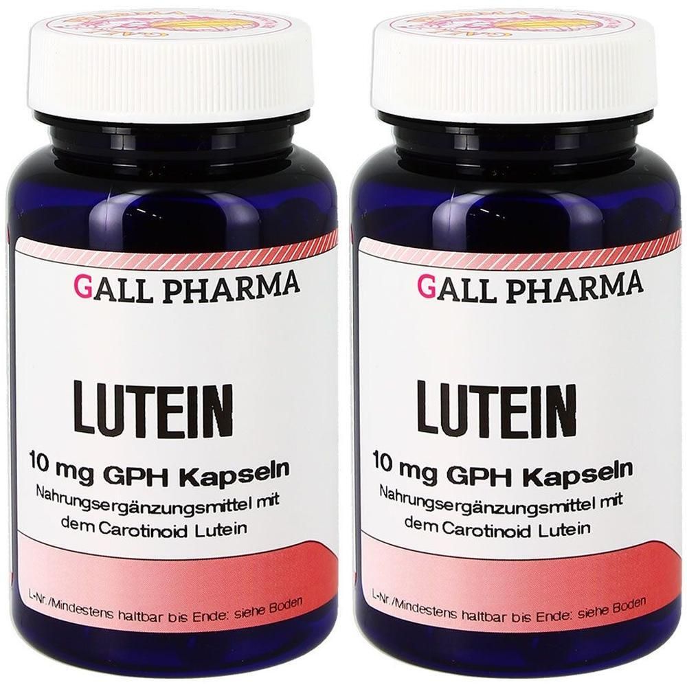 Lutein 10 mg GPH Kapseln x2 2x180 St