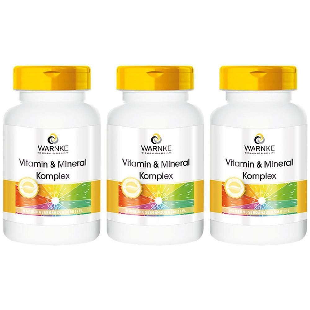 Vitamin & Mineral Komplex Kapseln x3 3x250 St