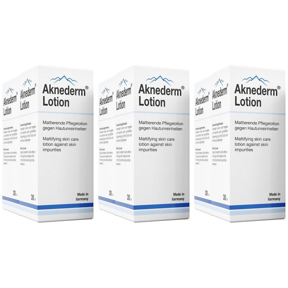 Aknederm Lotion x3 3x2x30 ml
