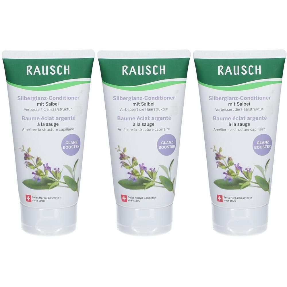 Rausch Silberglanz-Conditioner mit Salbei x3 3x150 ml Haarspülung
