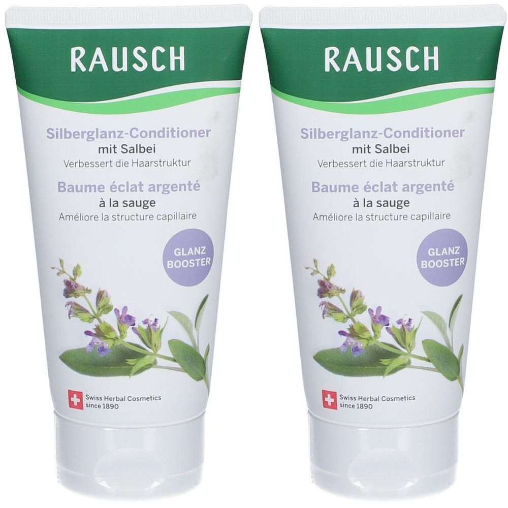 Rausch Silberglanz-Conditioner mit Salbei x2 2x150 ml Haarspülung