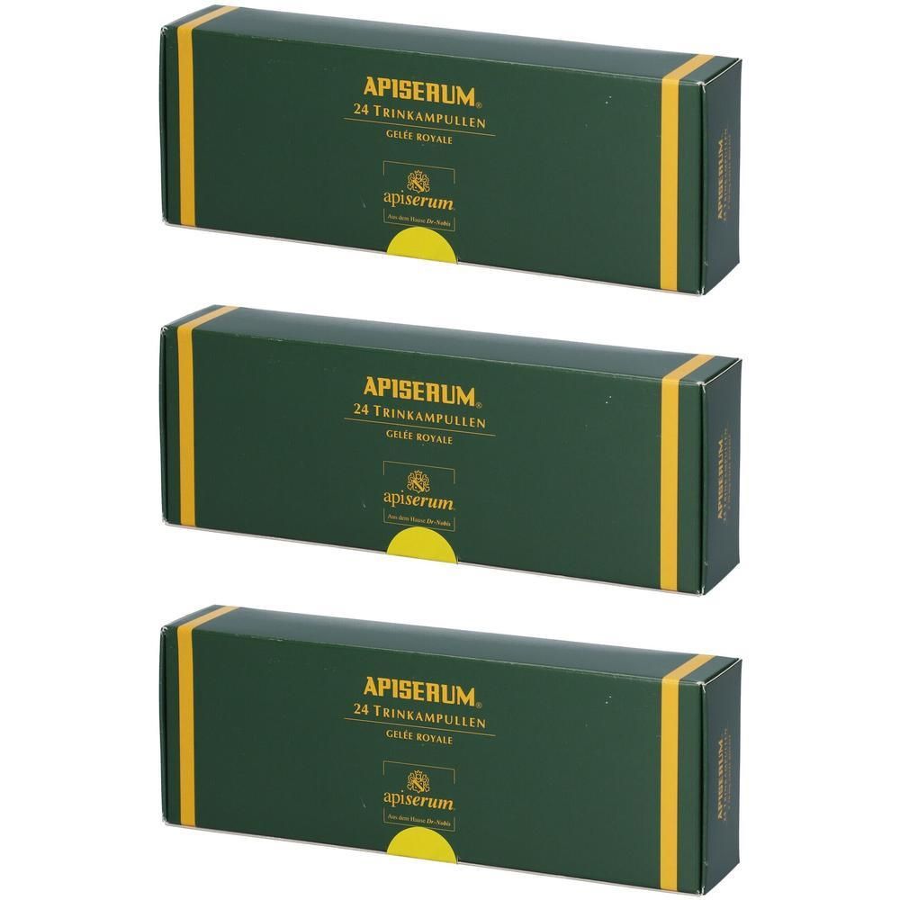 Apiserum Trinkampullen mit Gelee Royale x3 3x24x5 ml