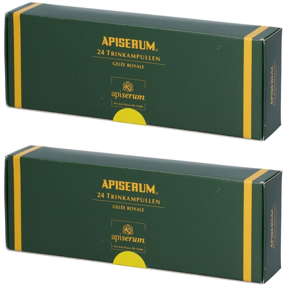 Apiserum Trinkampullen mit Gelee Royale x2 2x24x5 ml