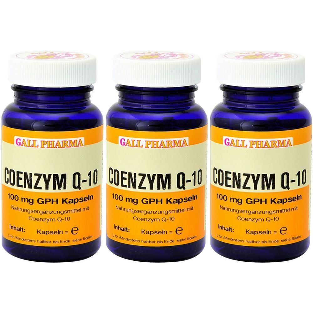 Coenzym Q10 100 mg GPH Kapseln x3 3x120 St