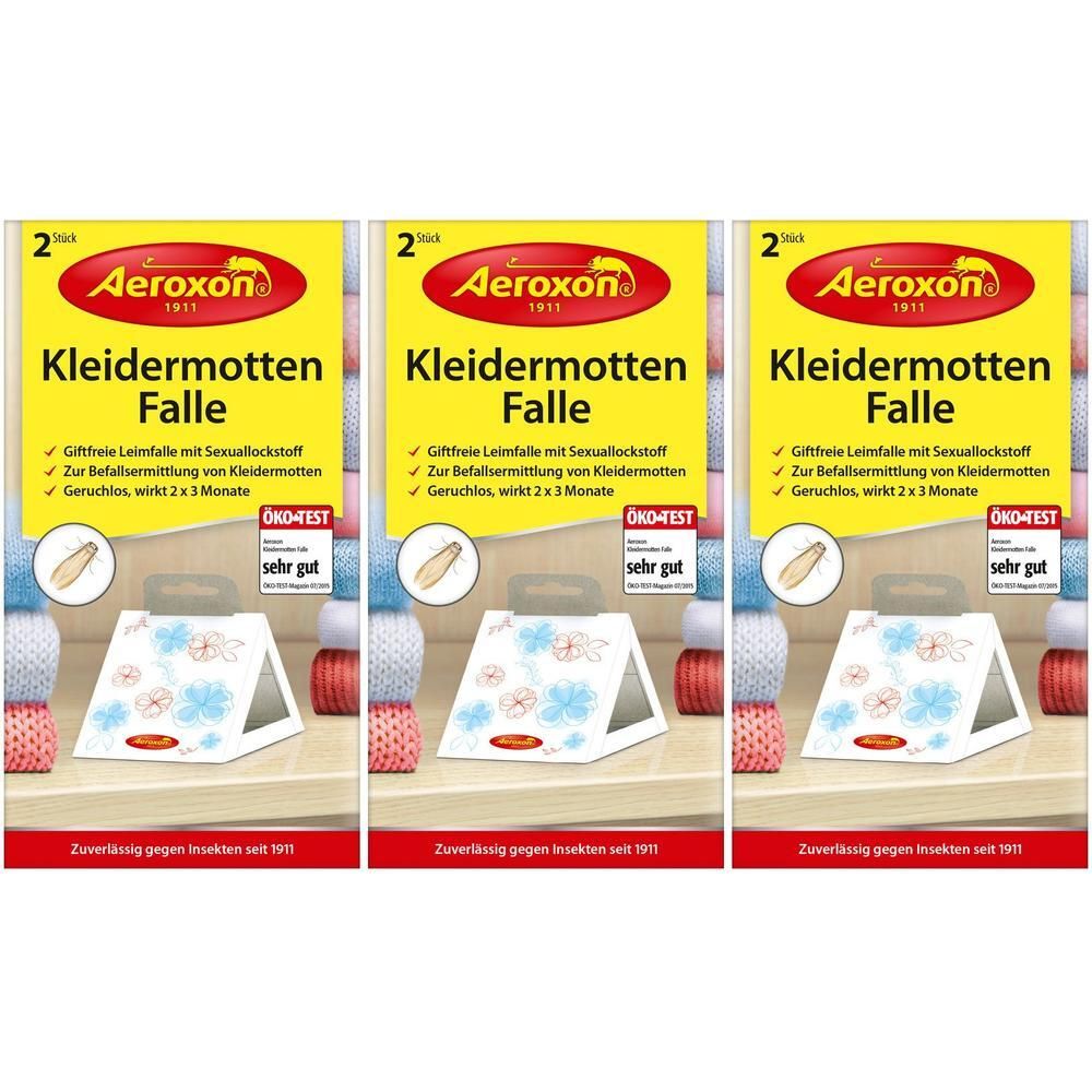 Aeroxon Kleidermottenfalle x3 3x1 St