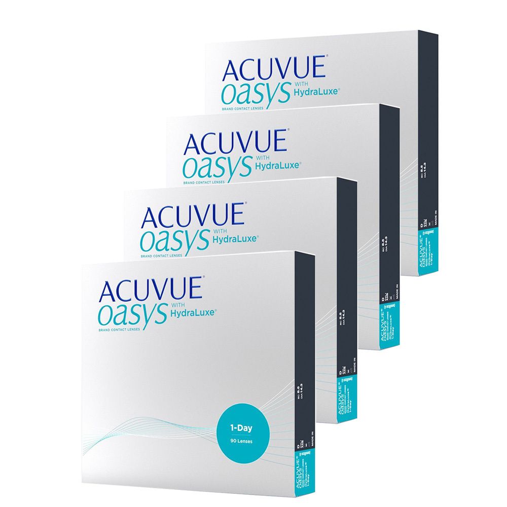 Acuvue Oasys With Hydraluxe 8.5 90P RX x4 4x90 St