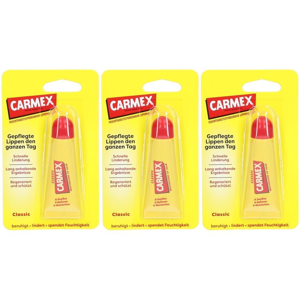 Carmex Lippenbalsam x3 3x10 g Balsam