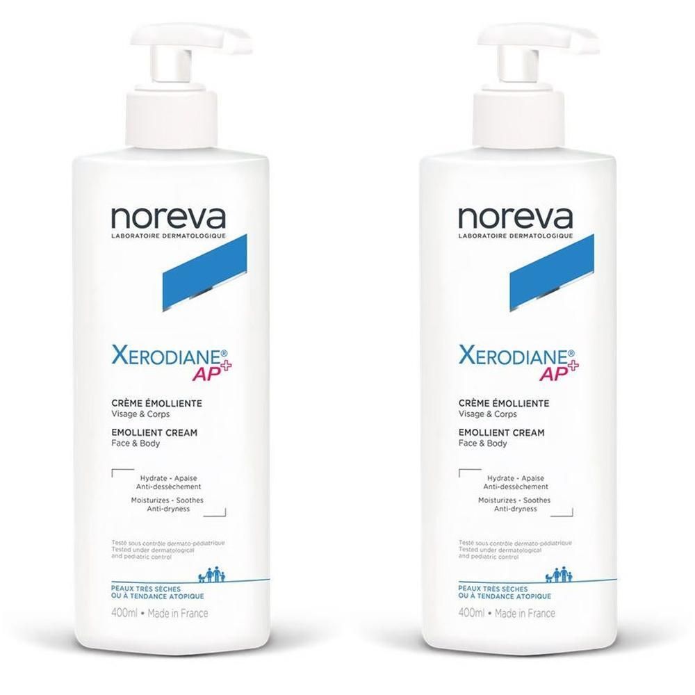 Noreva Xerodiane AP+ Creme x2 2x400 ml