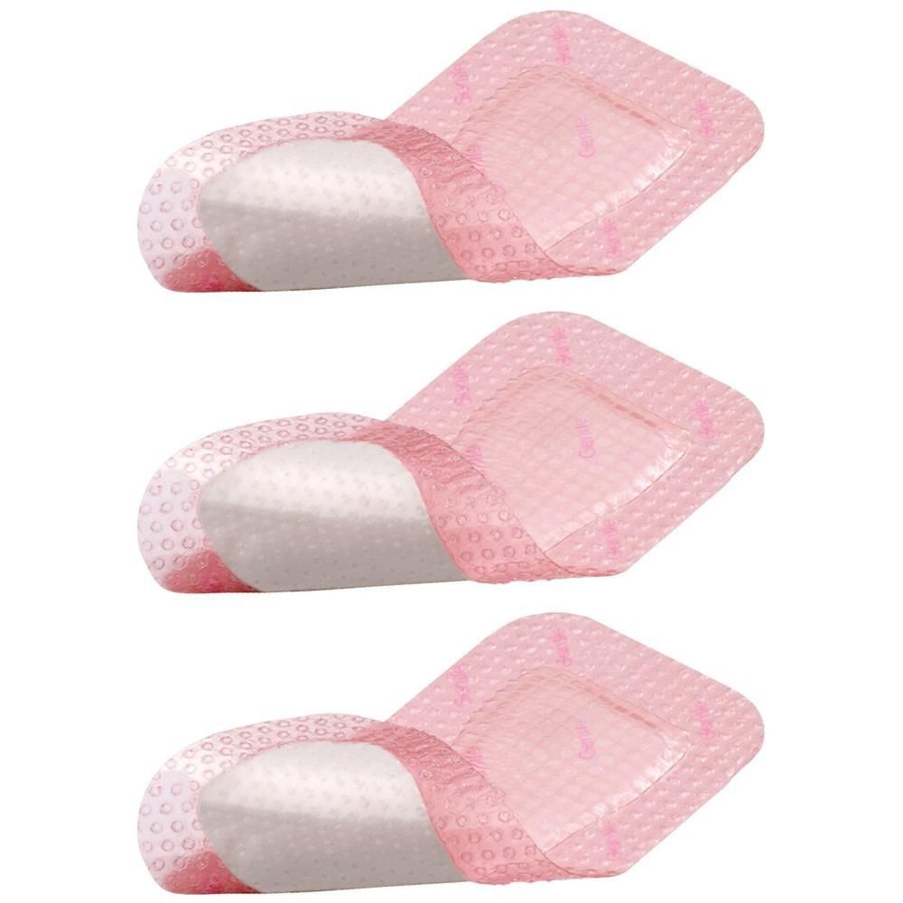 Allevyn Gentle Border Lite 7,5x7,5 cm Schaumverb. x3 3x10 St Verband