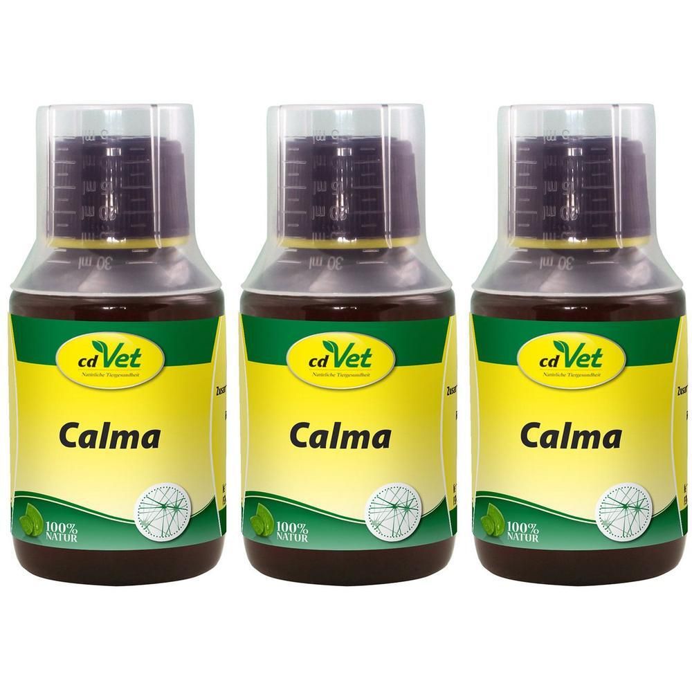 Calma flüssig f.Hunde/Katzen/Pferde x3 3x100 ml Flüssigkeit