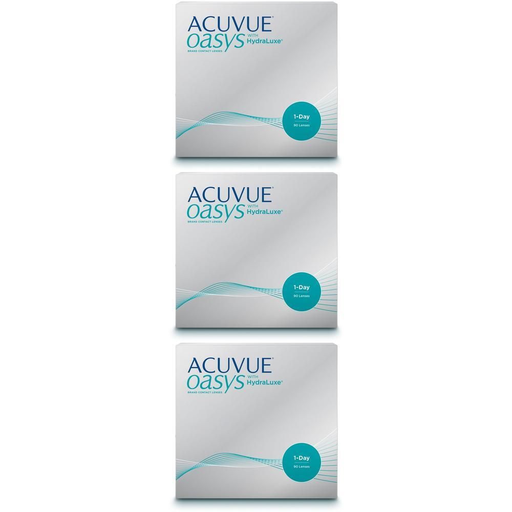 Acuvue Oasys With Hydraluxe 8.5 90P RX x3 3x90 St