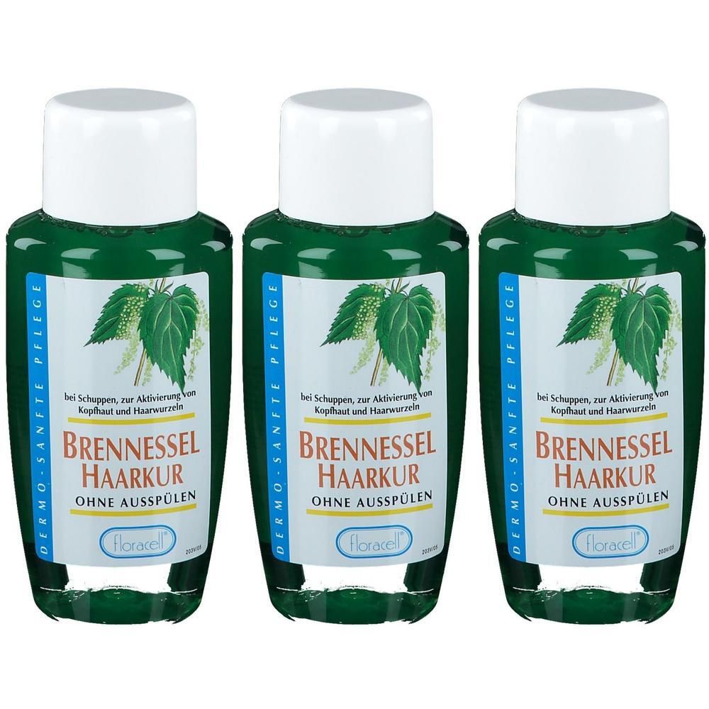 Brennessel Haarkur floracell x3 3x200 ml Tonikum