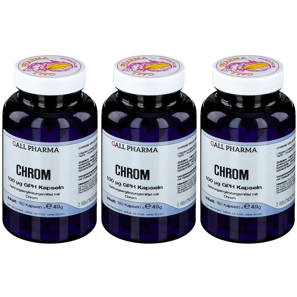 Chrom 100 µg GPH Kapseln x3 3x180 St