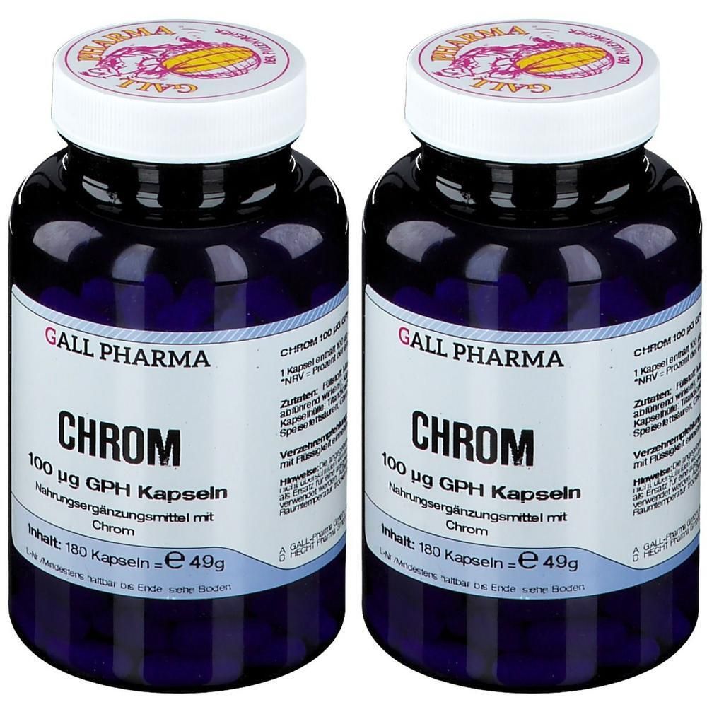 Chrom 100 µg GPH Kapseln x2 2x180 St
