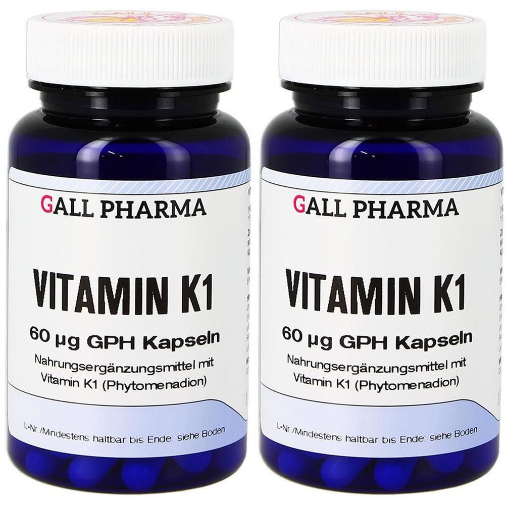 Vitamin K1 60 µg GPH Kapseln x2 2x180 St