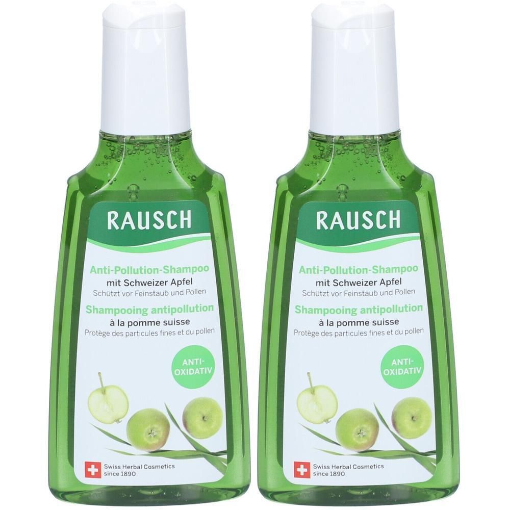 Rausch Anti-Pollution-Shampoo m.Schweizer Apfel x2 2x200 ml Shampoo