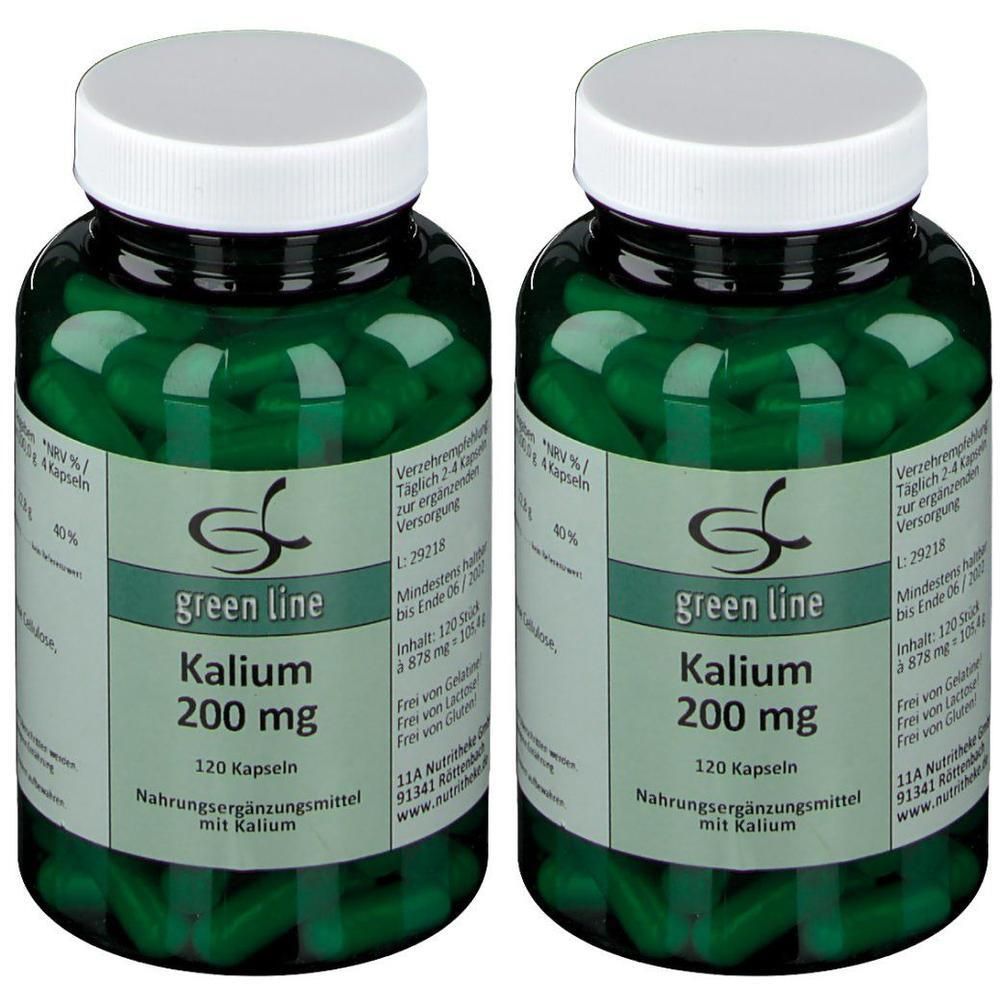 Kalium 200 mg Kapseln x2 2x120 St