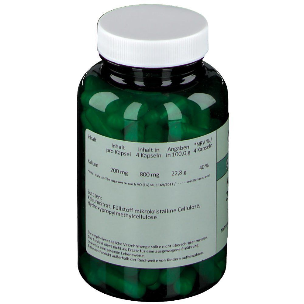 green line NUTRITHEKE Kalium 200 mg