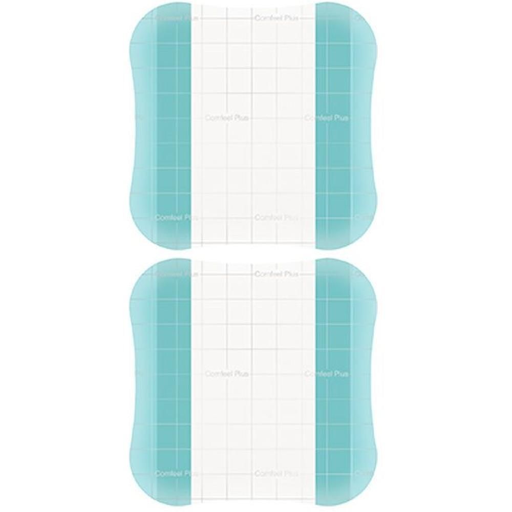 Comfeel Plus flexib.Hydrokoll.Verb.10x10 cm x2 2x10 St Verband