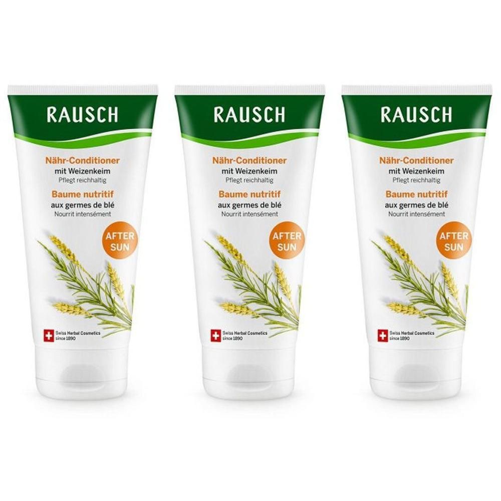Rausch Nähr-Conditioner mit Weizenkeim x3 3x150 ml Haarspülung