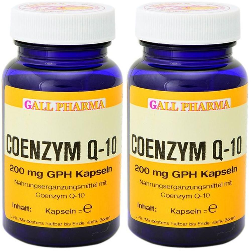 Coenzym Q10 200 mg GPH Kapseln x2 2x120 St