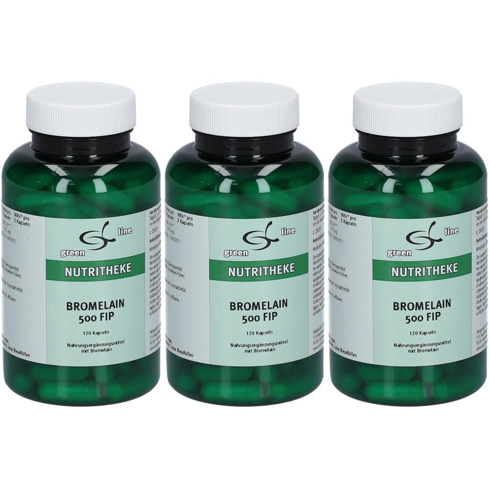 Bromelain 500 FIP Kapseln x3 3x120 St
