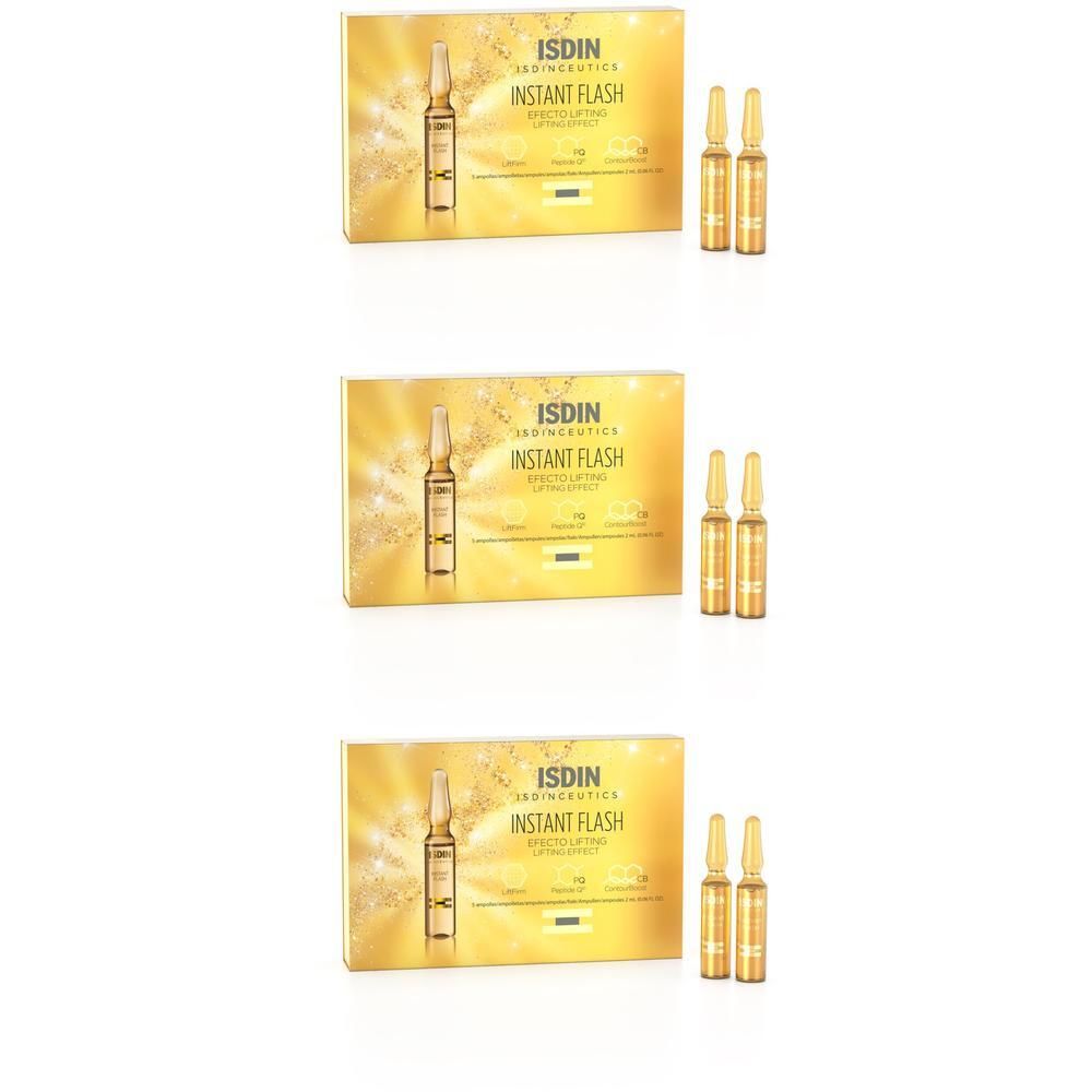 Isdin Isdinceutics Instant flash Ampullen x3 3x5x2 ml