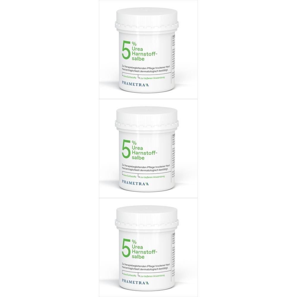 Urea/Harnstoffsalbe 5%ig x3 3x250 g Salbe