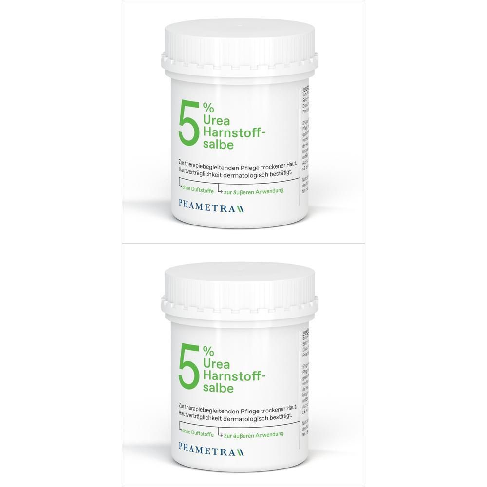 Urea/Harnstoffsalbe 5%ig x2 2x250 g Salbe
