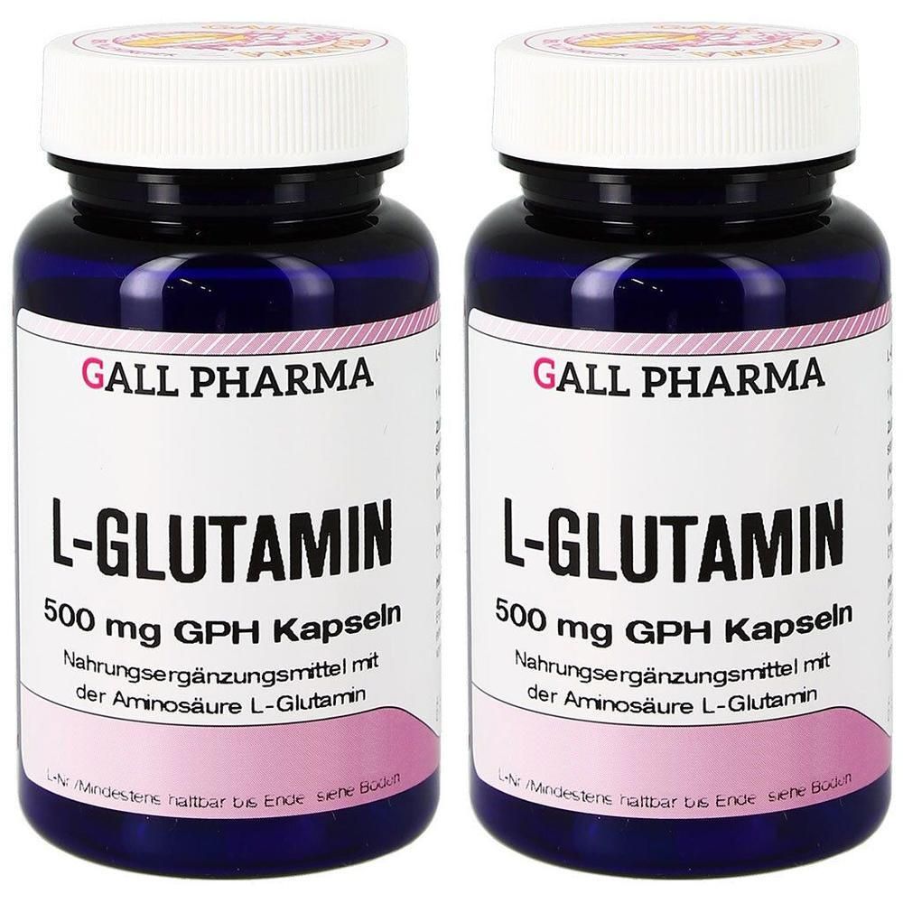 L-Glutamin 500 mg GPH Kapseln x2 2x60 St