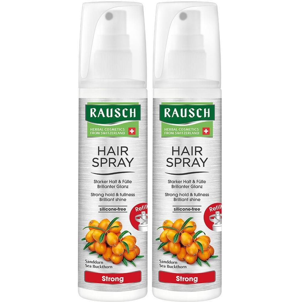 Rausch Hairspray strong Non-Aerosol x2 2x150 ml Spray