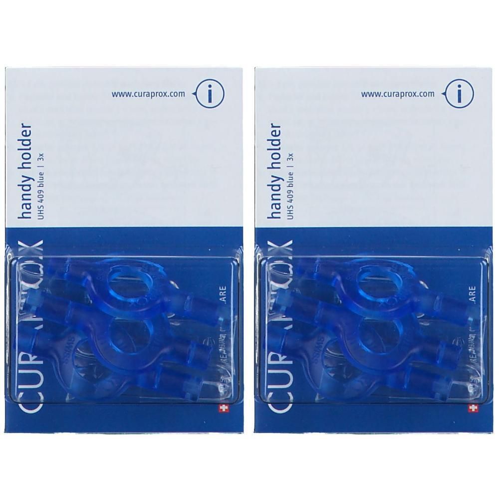 Curaprox UHS 409 Halter f.alle CPS Interdentalb. x2 2x3 St Zahnbürste