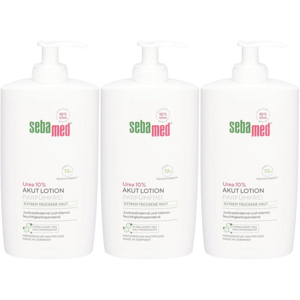 Sebamed Akut Lotion Urea 10% parfümfrei x3 3x400 ml