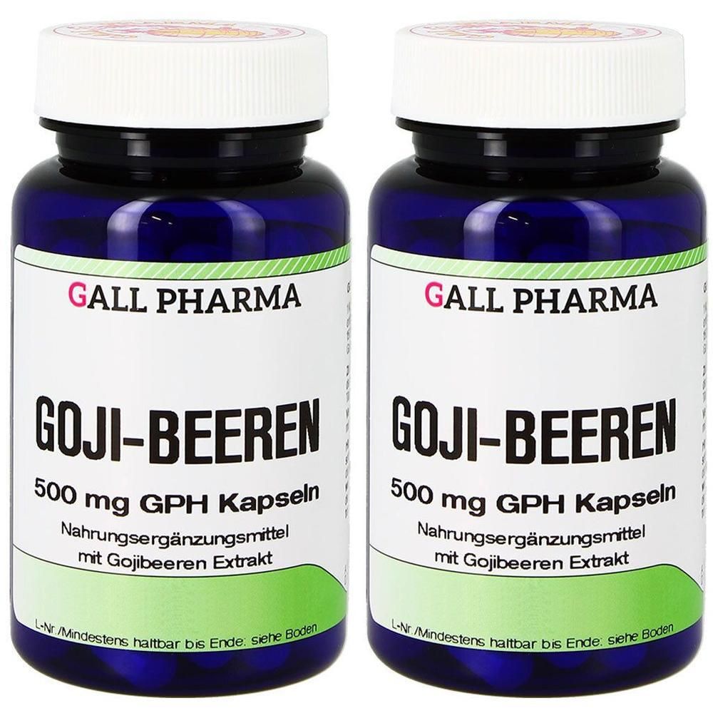 Goji Beeren 500 mg GPH Kapseln x2 2x120 St
